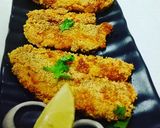कुरकुरीत बोंबील फ्राय (kurkurit bombil fry recipe in marathi) रेसिपी स्टेप 3 फोटो 