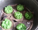 Foto langkah ke 7 dari resep Bapao Pandan Isi Cokelat.