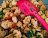 Foto langkah ke 3 dari resep Udang Tahu Kecap Simple.