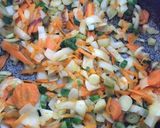 Foto del paso 2 de la receta: Estofado con papas y batata 🍠 🥔