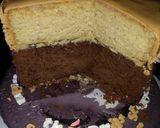 A picture of step 6 of Chocolatecake#wheatflourcontest#4wkschallenge.