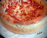 Φωτογραφία βήματος 12 της συνταγής Deep dish Chicago Pizza 🍕