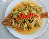 Foto langkah ke 7 dari resep Ikan nila brokoli saus telur.