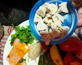 শিম আলু বড়ি দিয়ে কাতলা মাছ (shim aloo bori diye katla mach recipe in Bengali) রেসিপির ধাপ 1 ছবি