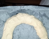 Foto del paso 8 de la receta: Tortell de reis relleno de ganache de chocolate blanco y mascarpone - 2025 (Roscón)