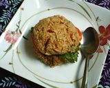 Foto langkah ke 4 dari resep Burger Nasi Goreng Sederhana Tapi Enakk.