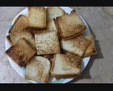 A picture of step 1 of Creamy Shahi Tukray.