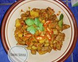 Foto langkah ke 6 dari resep Sambal Goreng Mercon Tempe Kentang 💕.