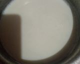 A picture of step 2 of Custard ice cream 🤤.