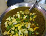 A picture of step 3 of Mango pickle in punjabi style.