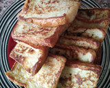 A picture of step 3 of French toast #weeklyjikonichallenge.