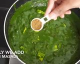 A picture of step 4 of Palak Paneer.