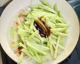 Foto langkah ke 5 dari resep Tumis Baby Labu Siam.