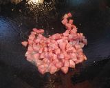 雪菜豆干炒毛豆的食譜步驟5照片