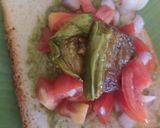 A picture of step 4 of Crispy Brinjal Delight Sandwich.