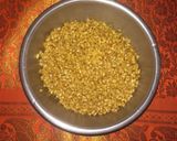 A picture of step 1 of Whole wheat vada.