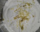A picture of step 1 of Trirangi Dhokla Cake.