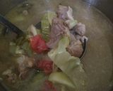 Foto langkah ke 7 dari resep Sup tulang muda bb sayur asin.