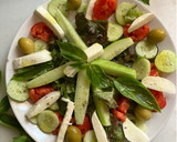 Foto del paso 1 de la receta: Ensalada de verduras, mozzarella y melva de Marisa