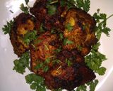 A picture of step 9 of Pan Fried Garlic Chicken.