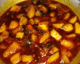 A picture of step 2 of Aam ki khatti meethi Aachar.