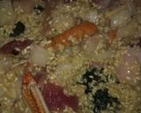 Foto del passaggio 2 della ricetta Risotto a spasso con tonno e scampo