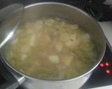 A picture of step 2 of Easy leek 'n' potato soup.
