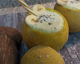 Foto del paso 4 de la receta: Batido de melón🍈 plátano🍌 y coco🥥🥤