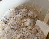 A picture of step 5 of BC cranberry Scones with Orange and White Chocolate.