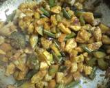 Stir fried chicken with vegetables#breakfast quickfix recipe step 6 photo