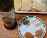 Foto del paso 1 de la receta: Muslos rostizados en freidora de aire