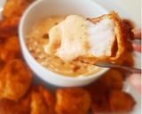 Foto del paso 3 de la receta: Daditos de Merluza con salsa de ñora