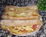 صورة لخطوة 11 من وصفة 🥖سندويشات الباكيط الرمضانية🌛