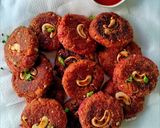 A picture of step 5 of Veg Keema cutlets (without onion and garlic).