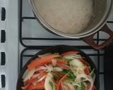Foto del paso 2 de la receta: Volcán de Arroz con verduras salteadas!