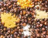 A picture of step 4 of Kala Chana Aloo Chaat.