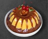 Foto langkah ke 6 dari resep Puding Coklat Mangga.