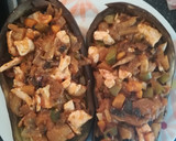 Foto del paso 8 de la receta: Berenjenas rellenas de pollo