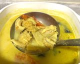Foto langkah ke 4 dari resep Soto babat santan.