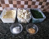 A picture of step 1 of Cauliflower Bhajiya#foodphotography Challenge.