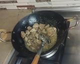 A picture of step 3 of Masala kaleji recipe 😋.