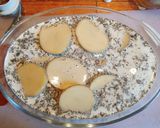 Foto del paso 7 de la receta: Filet Hope gratinado en cheddar, con papas suaves a la menta