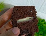 Foto langkah ke 19 dari resep Brownies Ketan Hitam Keju Lumer 2 Telur.