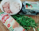 Hình bước làm 1 của món Chả thịt heo trứng muối