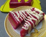 Foto langkah ke 4 dari resep Puding Buah Naga w/ Cream Cheese.