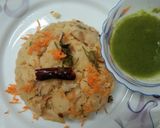 A picture of step 6 of Carrot Upma.