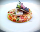 A picture of step 6 of Tuscan Panzanella with Seared Sea Bream.