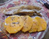 Foto del paso 10 de la receta: Medallones de calabaza al romero con filet de merluza