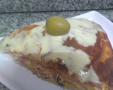 Foto del paso 4 de la receta: Pizza en licuadora rellena fácil, hecha en sartén. 👩🏼‍🍳🍺🍕