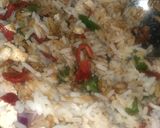 A picture of step 6 of Tofu rice🍽🍲.